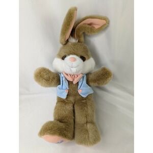 Applause Peter Cottontail Rabbit Plush 1990 13 Inch Stuffed Animal Toy